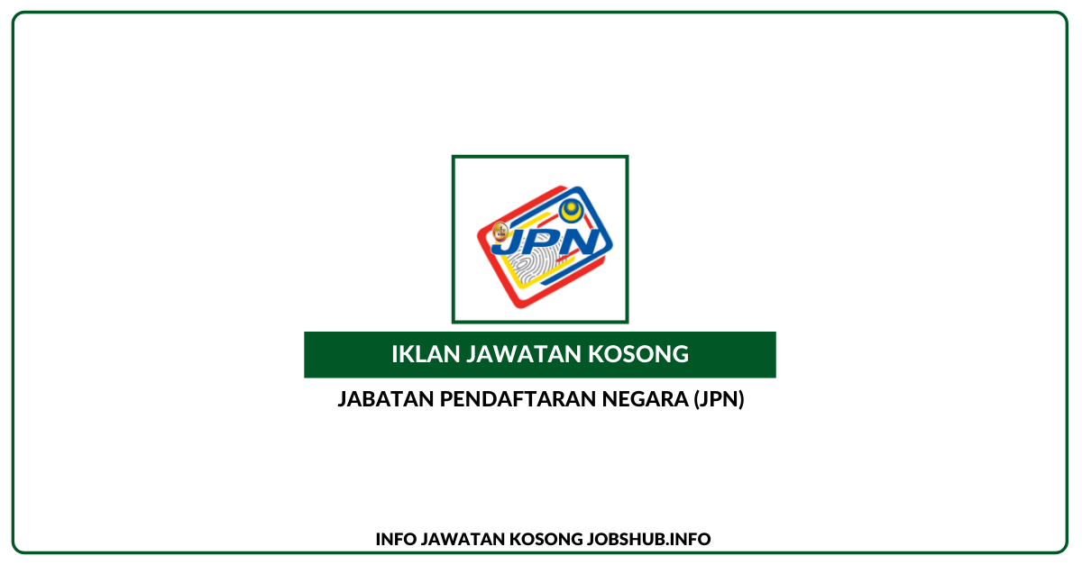 Jabatan Pendaftaran Negara (JPN)