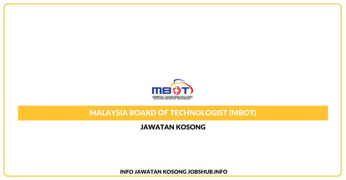 Malaysia Board Of Technologist (MBOT)