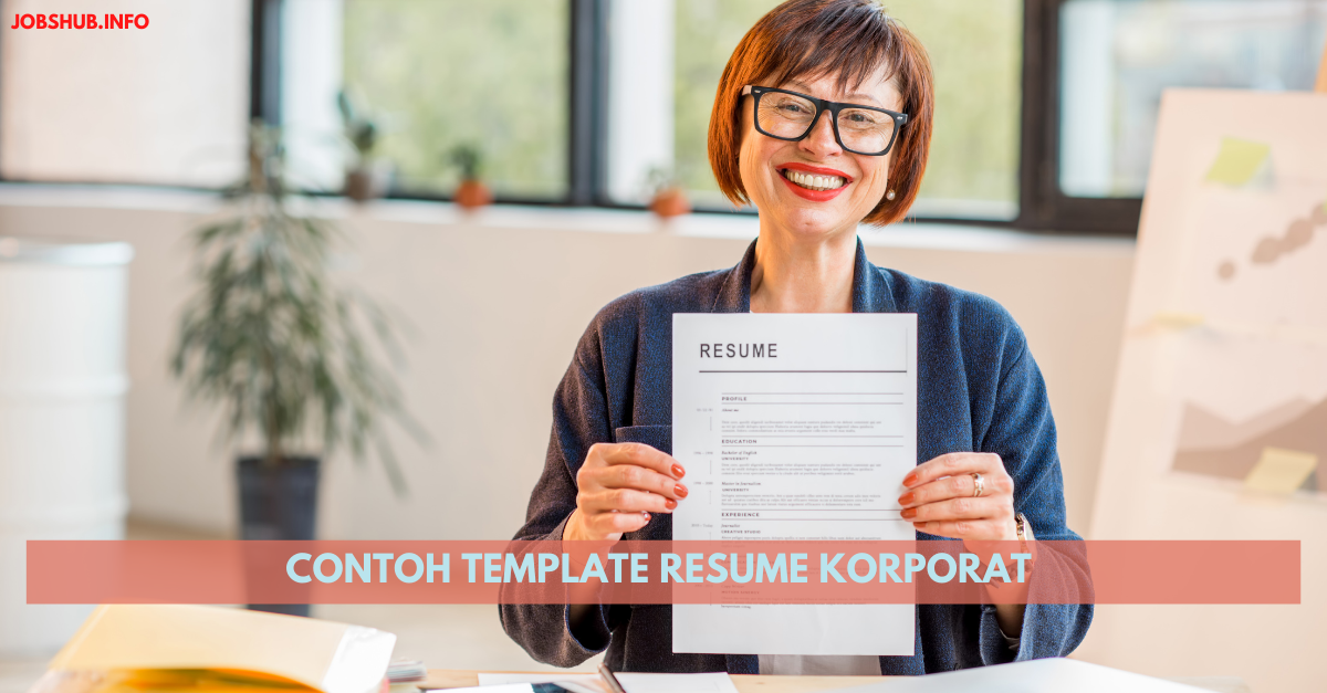 Contoh Template Resume Korporat