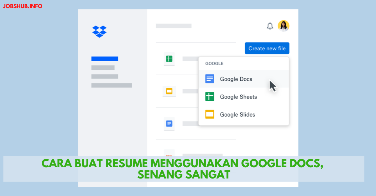 Cara Mudah Buat Resume Menggunakan Google Docs