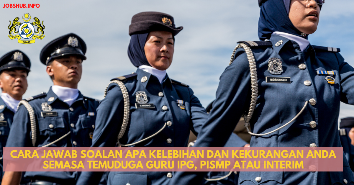 Contoh Soalan Temuduga Penguasa Kastam WK41 Lengkap