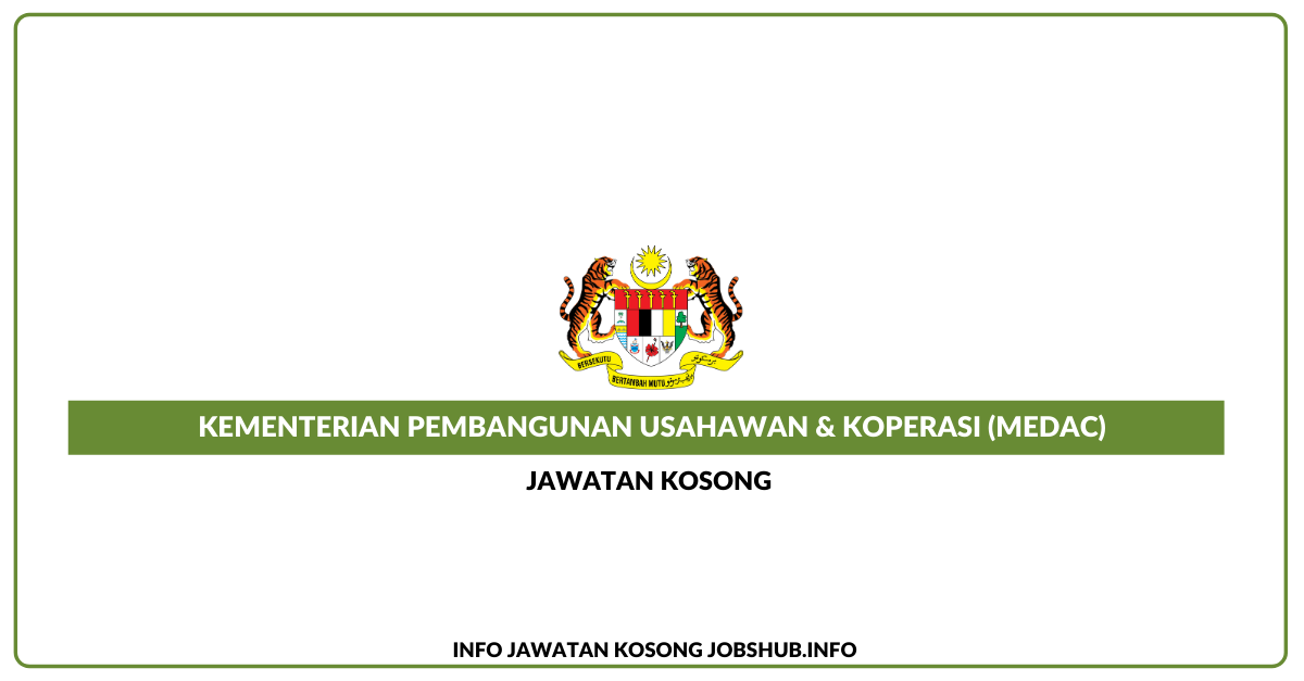 Kementerian Pembangunan Usahawan & Koperasi (MEDAC)