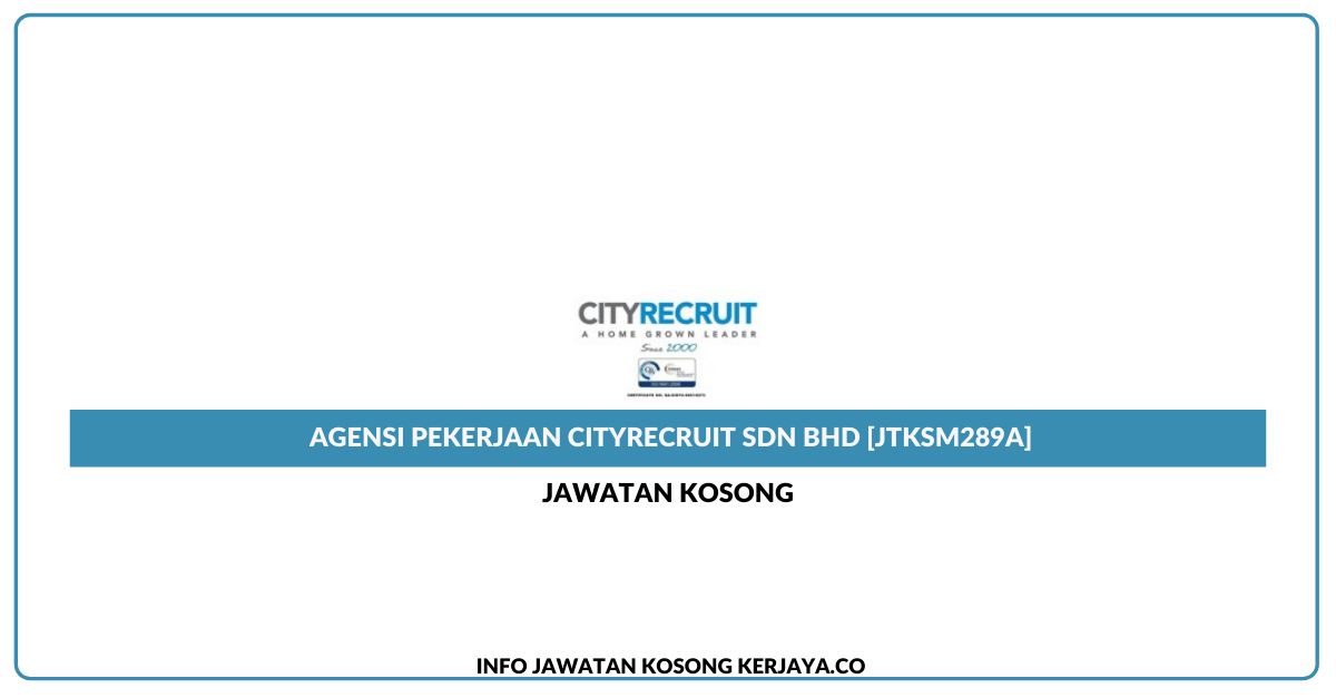 Agensi Pekerjaan City Recruit Sdn Bhd