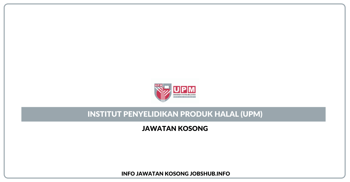 Institut Penyelidikan Produk Halal (UPM)