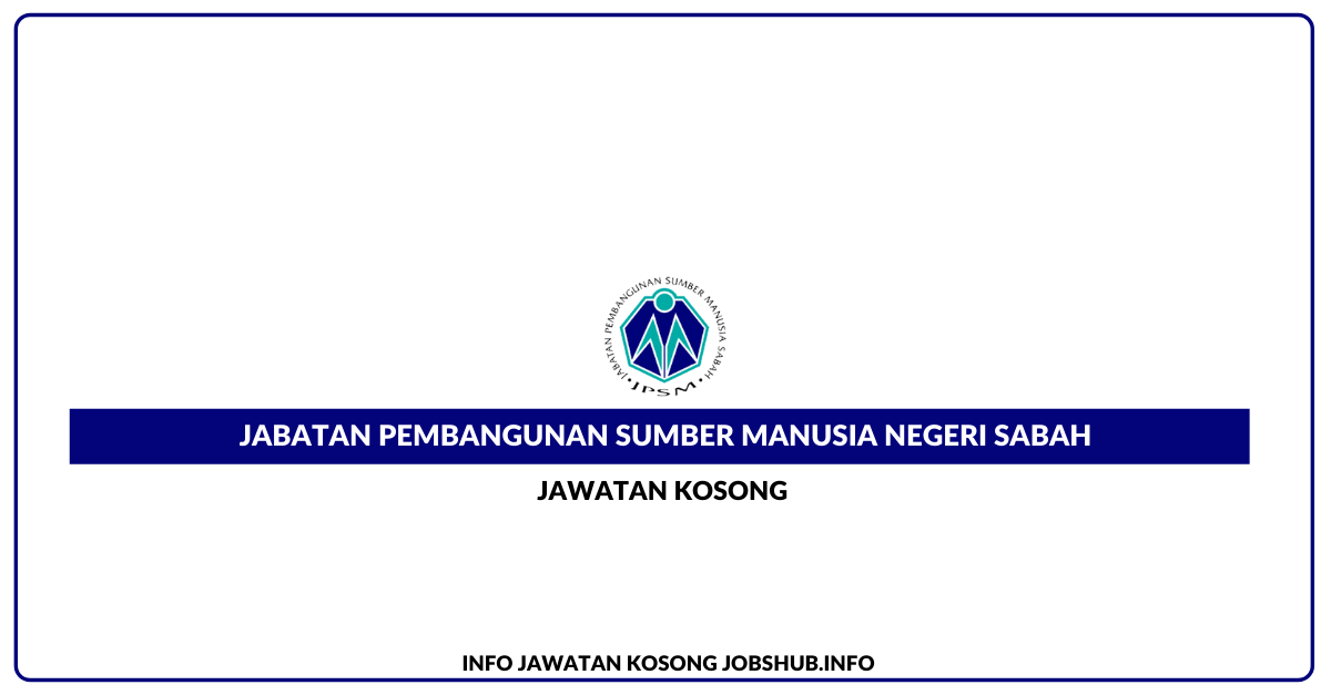 Jabatan Pembangunan Sumber Manusia Negeri Sabah
