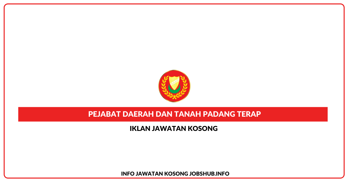 Pejabat Daerah Dan Tanah Padang Terap