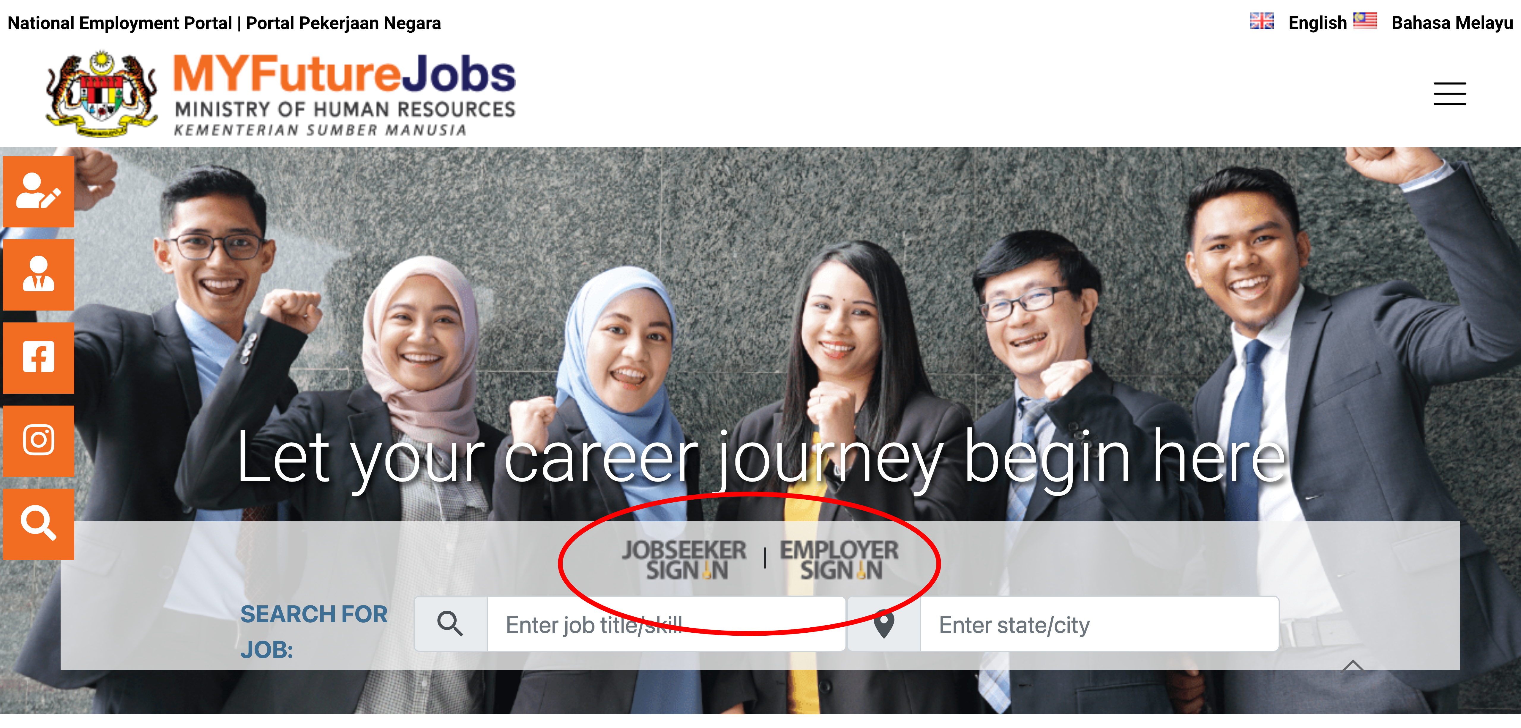 Cara Mohon Elaun Cari Kerja RM300