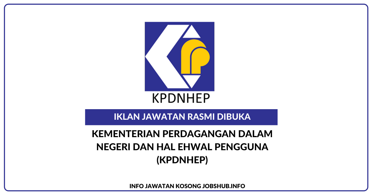 Kementerian Perdagangan Dalam Negeri Dan Hal Ehwal Pengguna (KPDNHEP)/Pegawai Penguatkuasa KP41