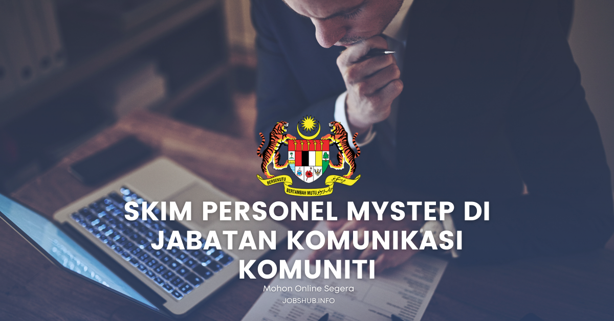 Personel MySTEP di Jabatan Komunikasi Komuniti