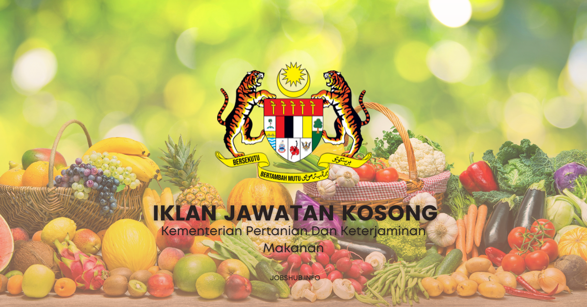 Kementerian Pertanian Dan Keterjaminan Makanan