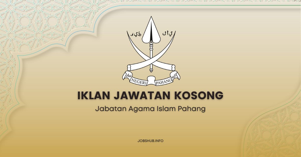 Jabatan Agama Islam Pahang / Kekosongan Pembantu Tadbir