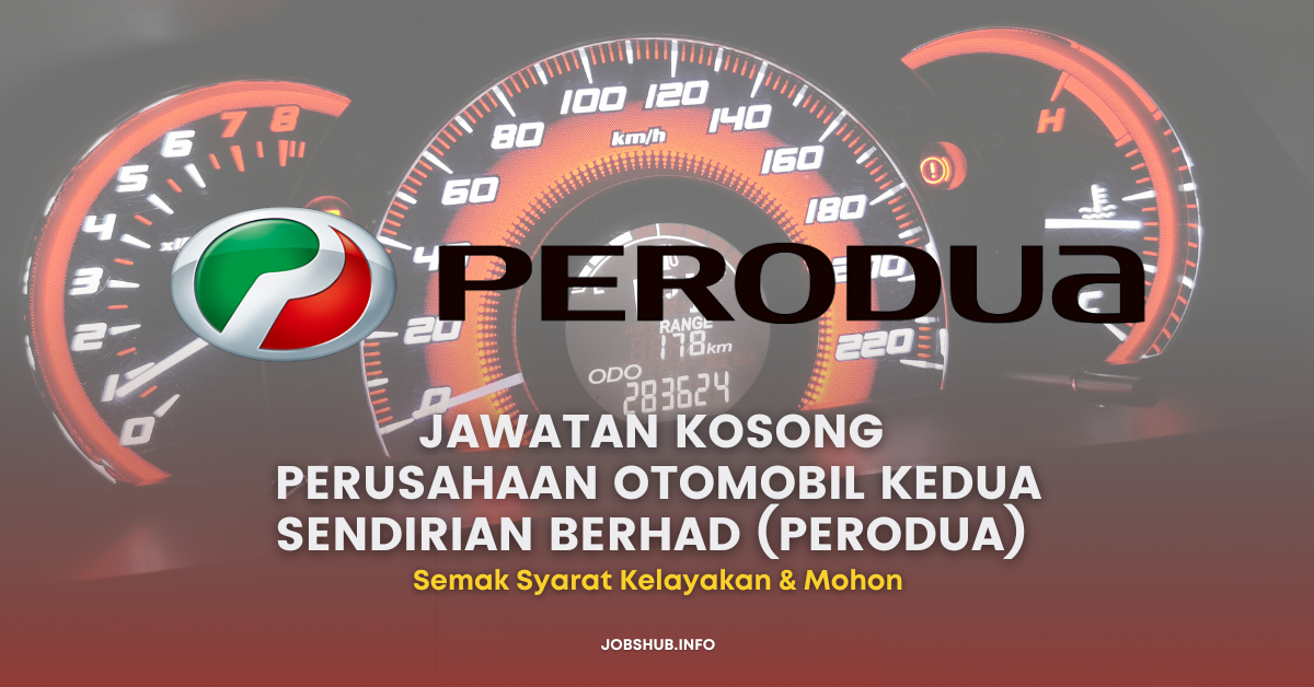 Perusahaan Otomobil Kedua Sendirian Berhad (PERODUA)